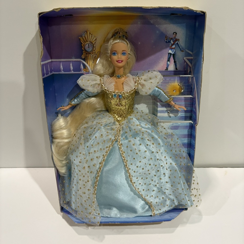 Barbie As Cinderella Collectors Edition Mattel #16900 Barbie 1996 VTG